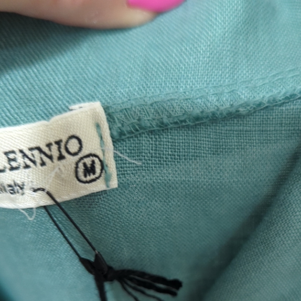 Nwt Linen Sleeveless Dress - Picture 7 of 7